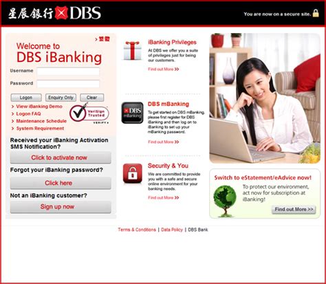 dbs i banking|DBS iBanking.